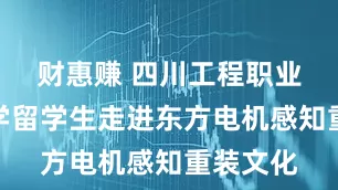 财惠赚 四川工程职业技术大学留学生走进东方电机感知重装文化